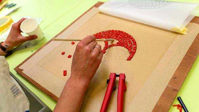 Atelier d’initiation à la mosaïque architecturale