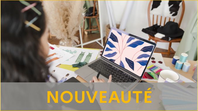 Produire une collection de motifs en design textile