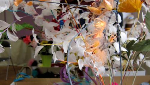 Fleurs et plumes