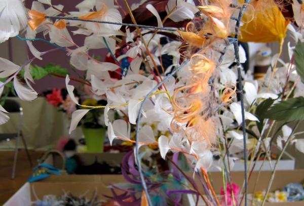 Fleurs et plumes