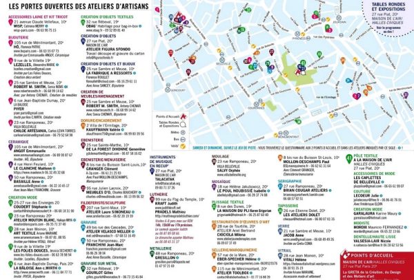 Journées de l'artisanat de Belleville 2018