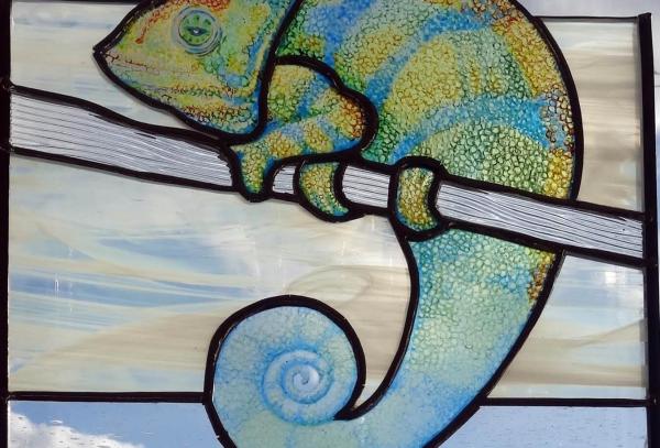 Peinture sur verre