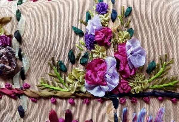 broderie au ruban
