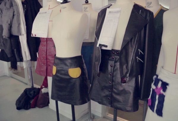 jupe en cuir